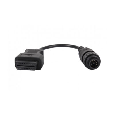 Round Trailer System 7-Pin Trailer Diagnostics Cable - JDC103A