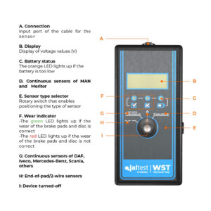 Jaltest Wear Sensor Tester (WST)
