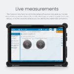 Live measurements The measurements function within the Jaltest software not only gives you live test values from any sensor onboard the vehicle, which you can plot on a graph, but it also tells you what the value should be so you can identify the problematic component.