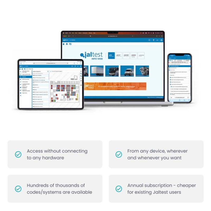 Jaltest INFO Web Marine - Yearly Subscription (Jaltest User)