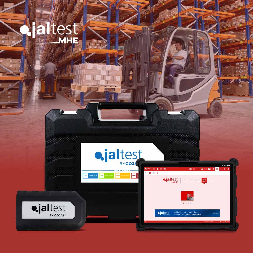 Jaltest material handling equipment diagnostics