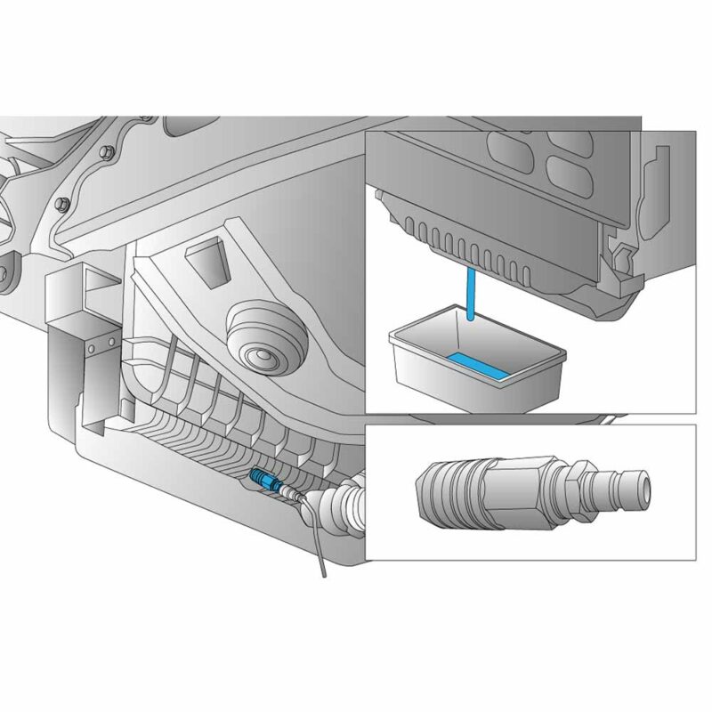 Quick coupling adapter for coolant - 50105196 - 2437252 SCANIA