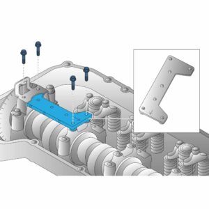 Kit to measure the camshaft lobe deviation. Engine D13K/DTI13