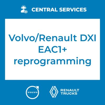 Volvo/Renault DXI EAC1+ reprogramming (Central Services)