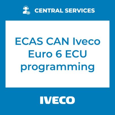 ECAS CAN Iveco Euro 6 ECU programming (Central Services)