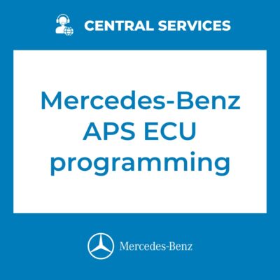 Mercedes-Benz APS ECU programming (Central Services)
