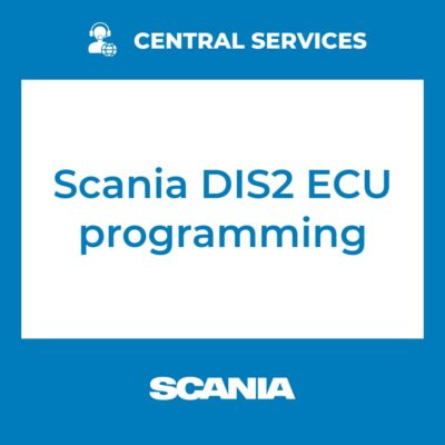 Scania DIS2 ECU programming (Central Services)