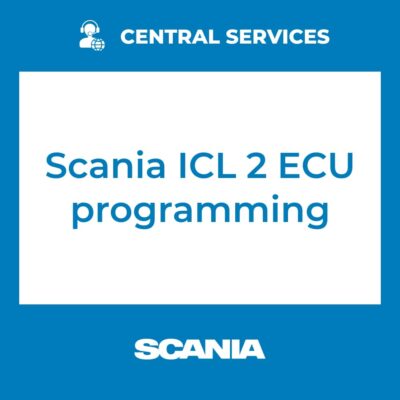Scania ICL 2 ECU programming (Central Services)