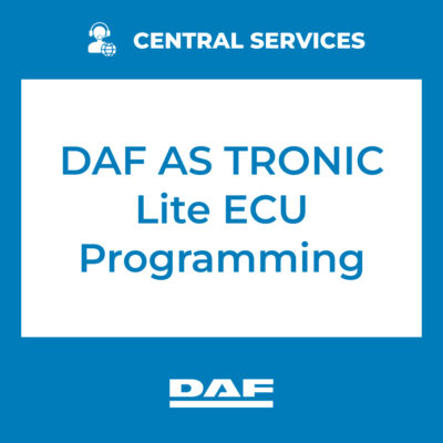 DAF AS TRONIC Lite ECU Programming (Central Services) - 71101006