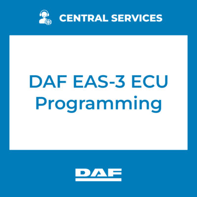 DAF EAS-3 ECU Programming (Central Services) - 71101040