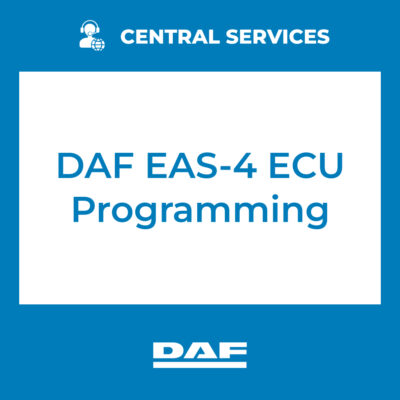 DAF EAS-4 ECU Programming (Central Services) - 71101039