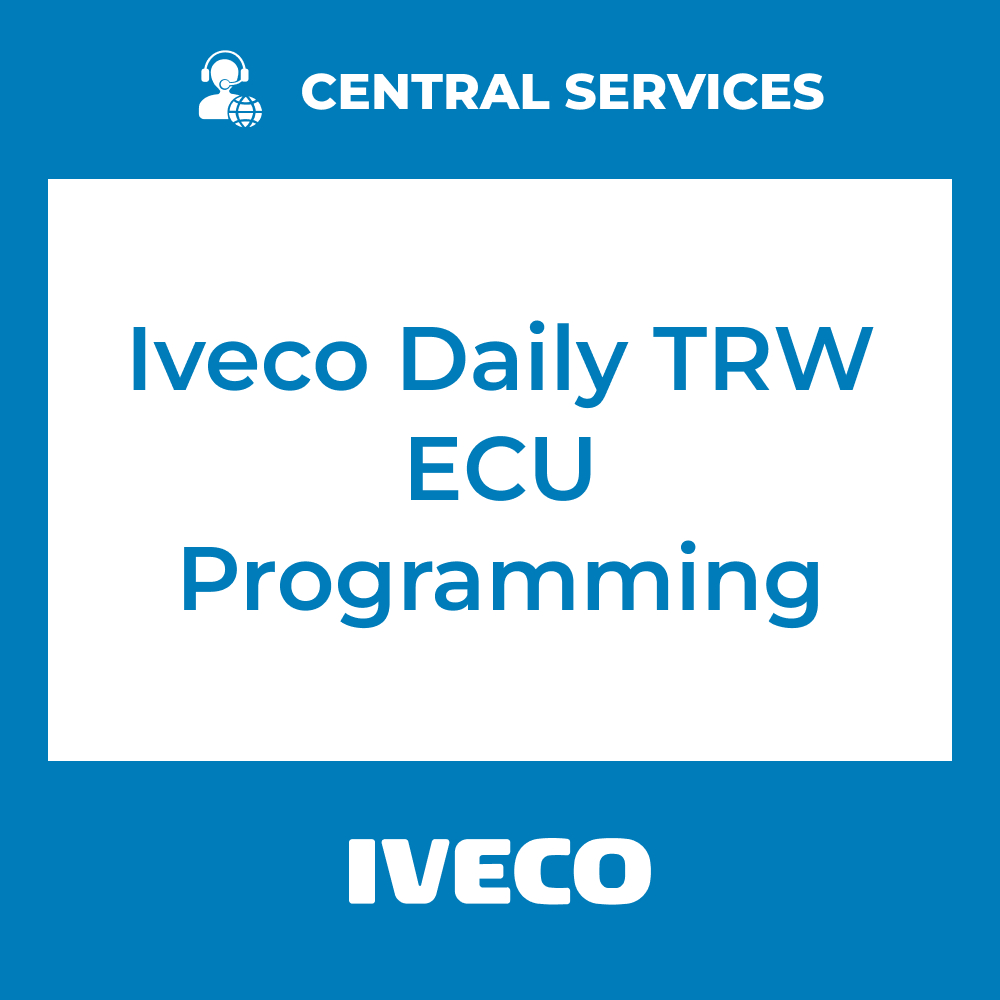 Iveco Daily TRW ECU Programming (Central Services) - 71101058
