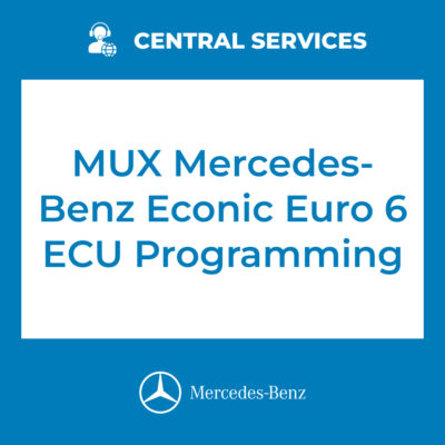 MUX Mercedes-Benz Econic Euro 6 ECU Programming (Central Services) - 71101044