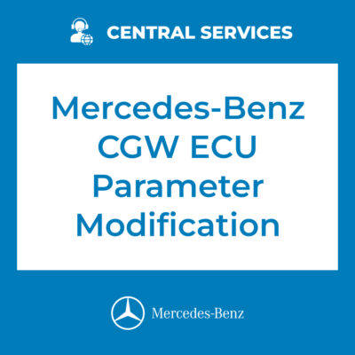Mercedes-Benz CGW ECU Parameter Modification (Central Services) - 71101047