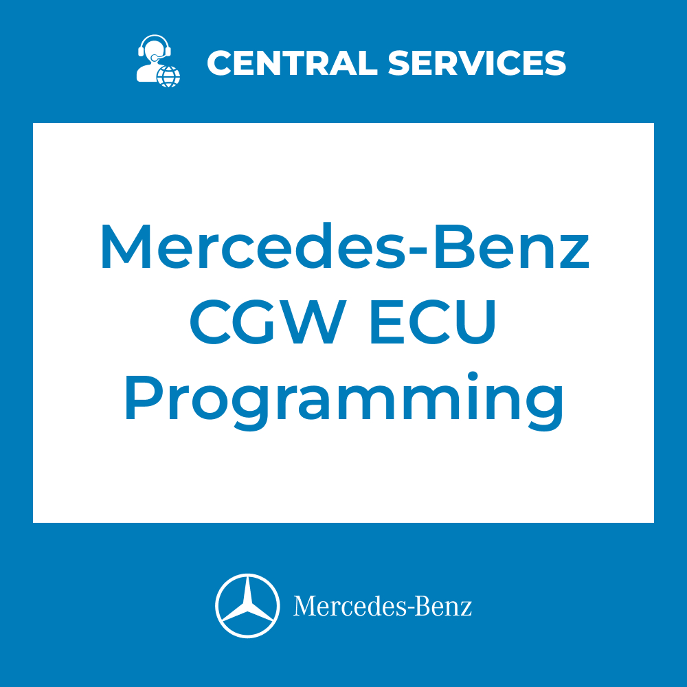 Mercedes-Benz CGW ECU Programming (Central Services) - 71101050