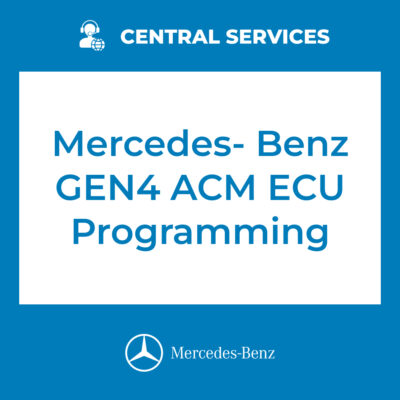Mercedes-Benz GEN4 ACM ECU Programming (Central Services) - 70810024