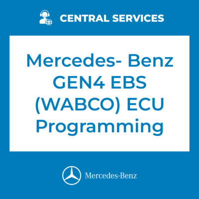 Mercedes-Benz GEN4 EBS (WABCO) ECU Programming (Central Services) - 70810026