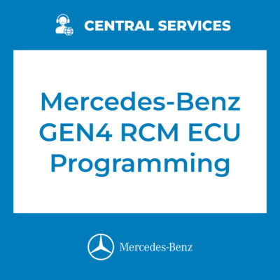 Mercedes-Benz GEN4 RCM ECU Programming (Central Services) - 70810044