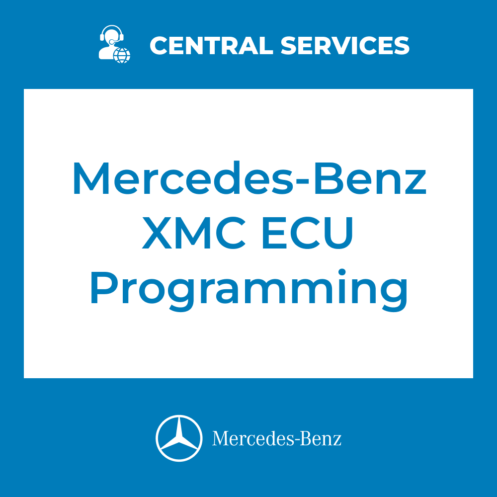 Mercedes-Benz XMC ECU Programming (Central Services) - 71101037