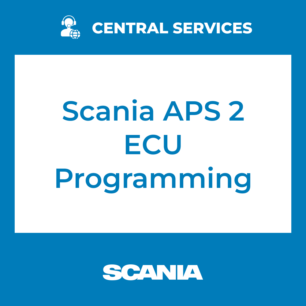 Scania APS 2 ECU Programming (Central Services) - 71101017