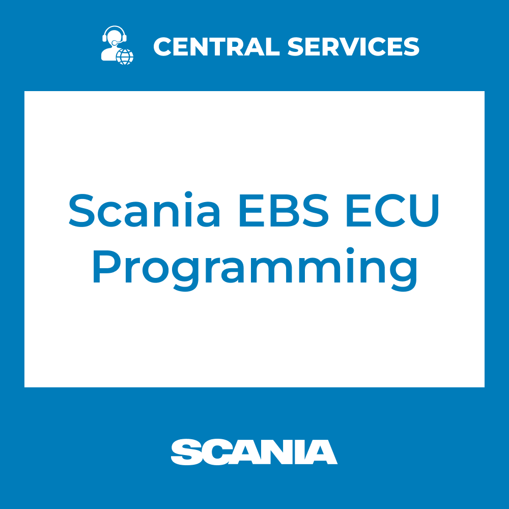 Scania EBS ECU Programming (Central Services) - 71101038