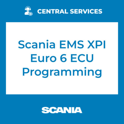 Scania EMS XPI Euro 6 ECU Programming (Central Services) - 71101053