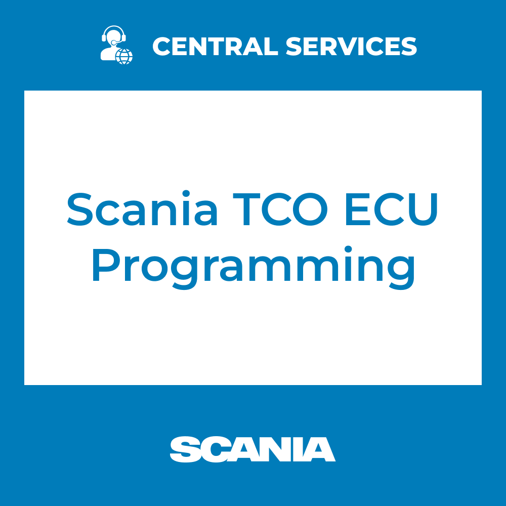 Scania TCO ECU Programming (Central Services) - 71101057