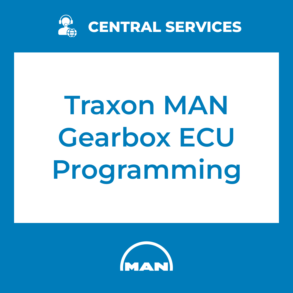 Traxon MAN gearbox ECU Programming (Central Services) - 71101036