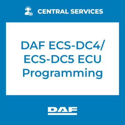 DAF ECS-DC4/ECS-DC5 ECU Programming (Central Services) - 70810038