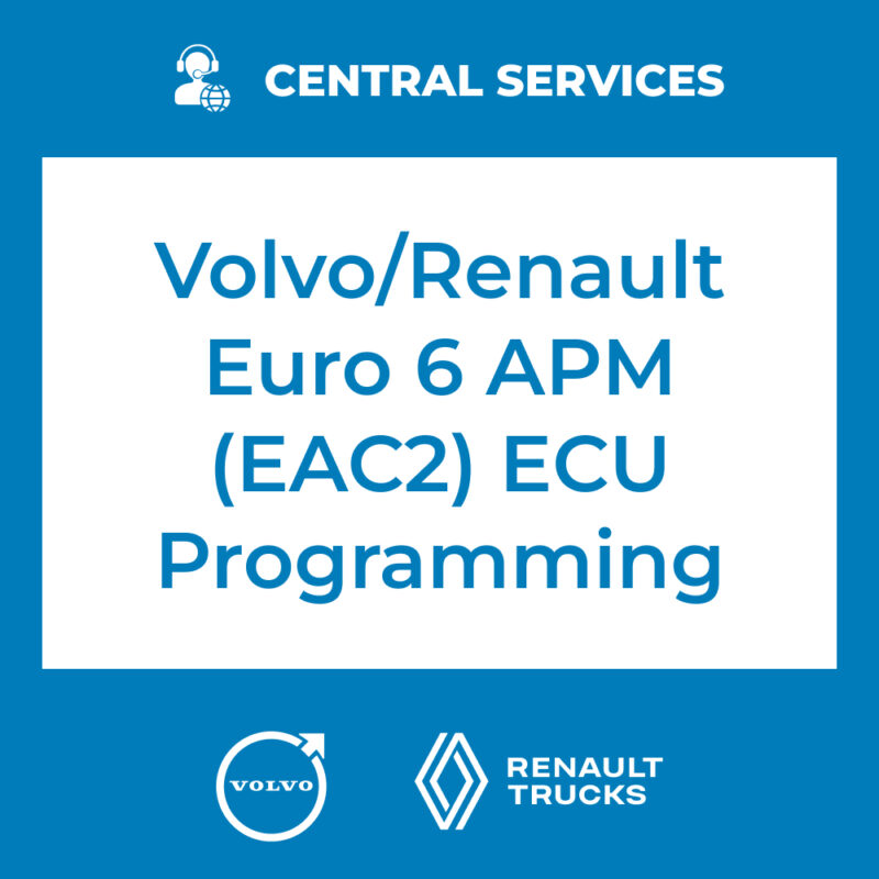 Volvo/Renault Euro 6 APM (EAC2) ECU Programming (Central Services ...