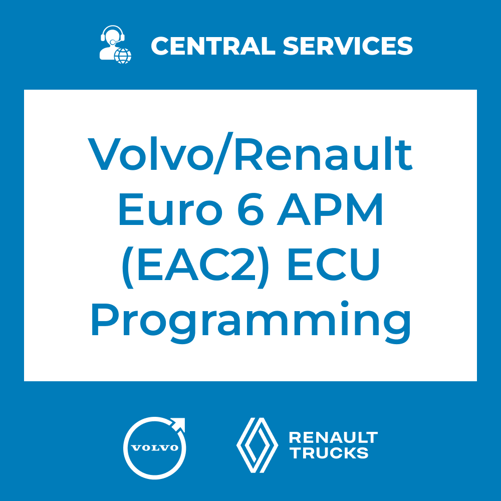 Volvo/Renault Euro 6 APM (EAC2) ECU Programming (Central Services) - 70810048