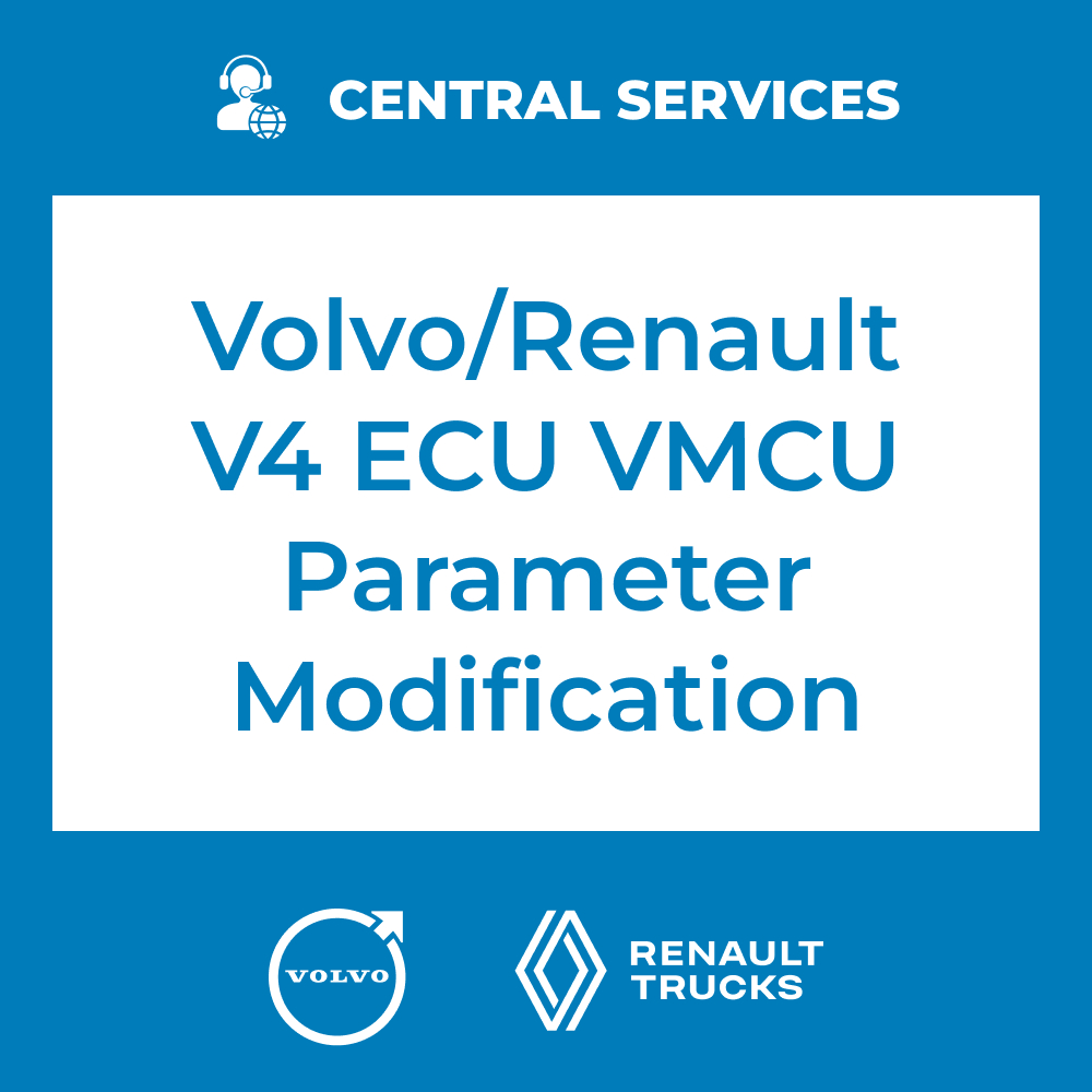Volvo/Renault V4 ECU VMCU Parameter Modification (Central Services) - 70810046