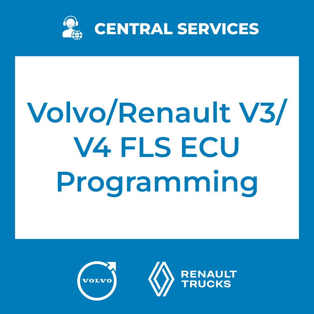 Volvo/Renault V3/V4 FLS ECU Programming (Central Services) - 71101052