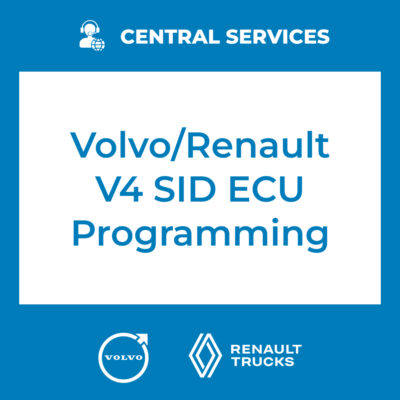 Volvo/Renault V4 SID ECU Programming (Central Services) - 71101008