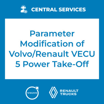Parameter Modification of Volvo/Renault VECU 5 Power Take-Off (Central Services) - 71101045