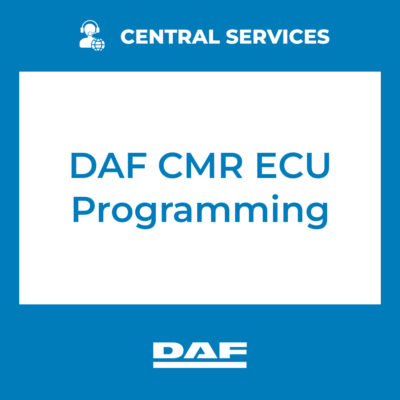 DAF CMR ECU Programming (Central Services) - 71101077