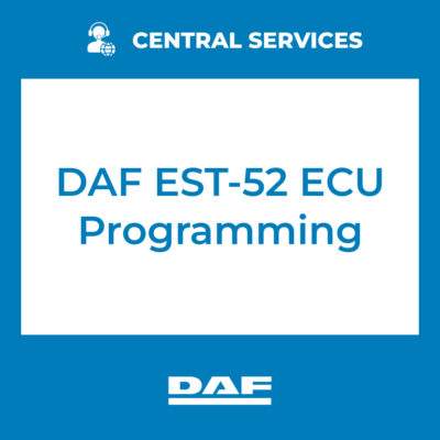 DAF EST-52 ECU Programming (Central Services) - 71101063