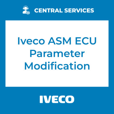Iveco ASM ECU Parameter Modification (Central Services) - 71101092