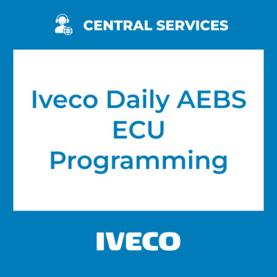 Iveco Daily AEBS ECU Programming (Central Services) - 71101075