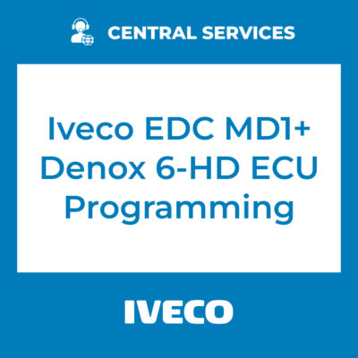 Iveco EDC MD1 + DENOX 6-HD ECU Programming (Central Services) - 71101076
