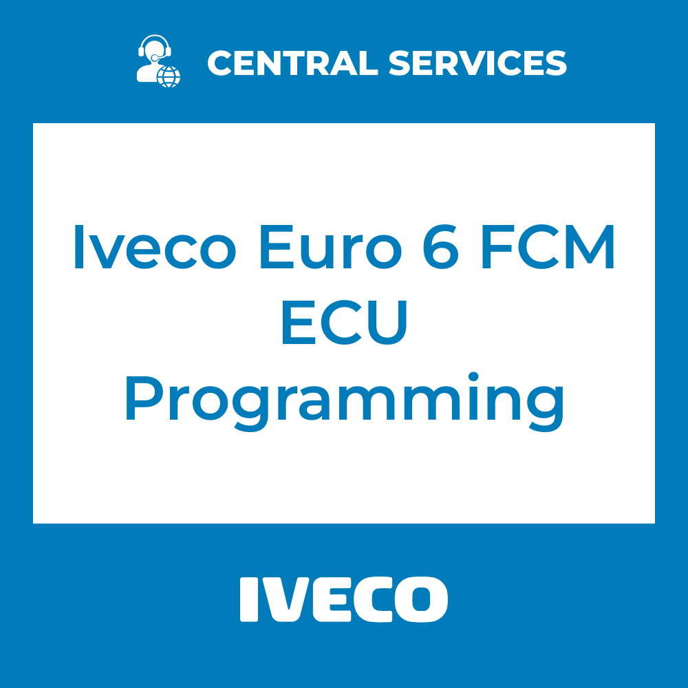 Iveco Euro 6 FCM ECU Programming (Central Services) - 71101069