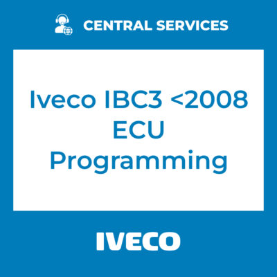 Iveco IBC3 Pre-2008 ECU Programming (Central Services) - 71101067