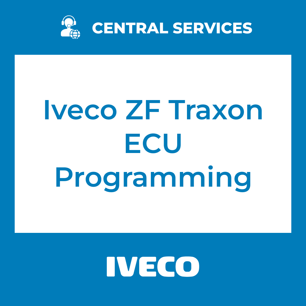 Iveco ZF Traxon ECU Programming (Central Services) - 71101097