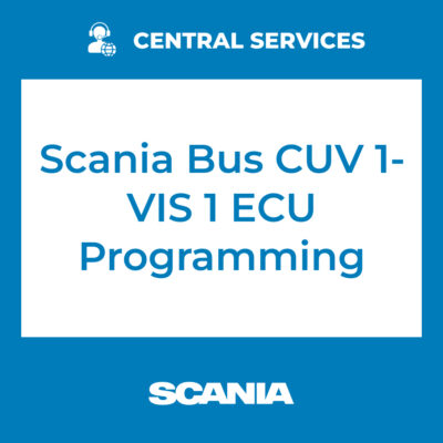 Scania Bus CUV 1-VIS 1 ECU Programming (Central Services) - 71101074