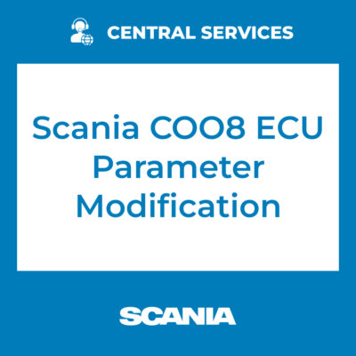 Scania COO8 ECU Parameter Modification (Central Services) - 71101064