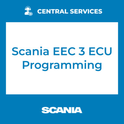 Scania EEC 3 ECU Programming (Central Services) - 71101106