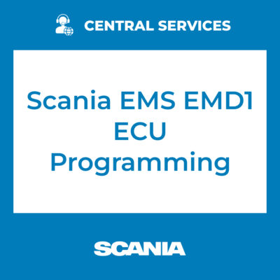 Scania EMS EMD1 ECU Programming (Central Services) - 71101080