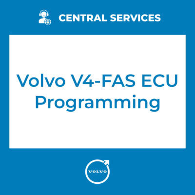 Volvo V4-FAS ECU Programming (Central Services) - 71101093