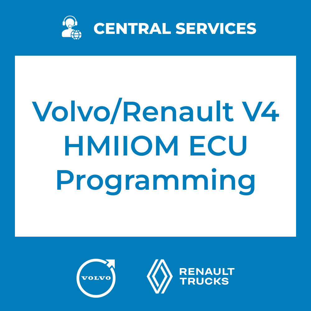 Volvo/Renault V4 HMIIOM ECU Programming (Central Services) - 71101061