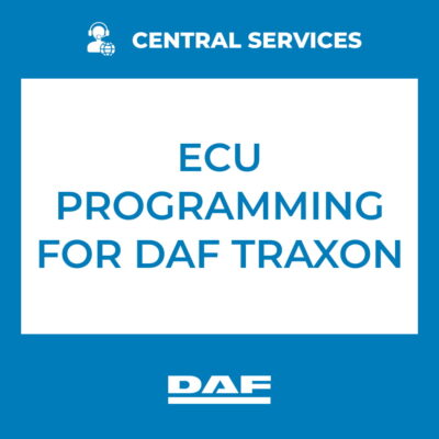 ECU Programming for DAF Traxon (Central Services) - 71101139